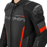 SHIMA SOLID 2.0 CHAQUETA TEXTIL DE MOTO HOMBRE ROJO