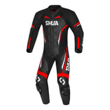 SHUA INFINITY 1PC MONO DE MOTO HOMES NEGRE VERMELL