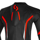 SHUA INFINITY 1PC MONO DE MOTO HOMES NEGRE VERMELL