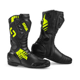 SHUA SUPER TECH CARRERES BOTAS DE MOTO NEGRE F,GROC