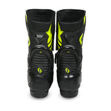 SHUA SUPER TECH CARRERES BOTAS DE MOTO NEGRE F,GROC