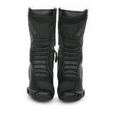 SHUA SUPER TECH CUIR CARRERES BOTASS DE MOTO NEGRE