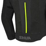 SHUA GRAVITY MESH 2.0 JAQUETE DE MOTO HOMES NEGRE GROC FLOU