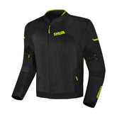 SHUA GRAVITY MESH 2.0 JAQUETE DE MOTO HOMES NEGRE GROC FLOU