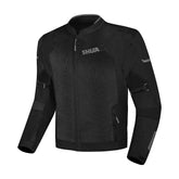 SHUA GRAVITY MESH 2.0 JAQUETE DE MOTO HOMES NEGRE GRIS