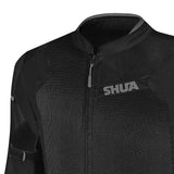 SHUA GRAVITY MESH 2.0 JAQUETE DE MOTO HOMES NEGRE GRIS