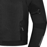 SHUA GRAVITY MESH 2.0 JAQUETE DE MOTO HOMES NEGRE GRIS