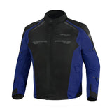 SHUA IMMORTAL CHAQUETA DE MOTO HOMBRE NEGRO AZUL
