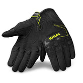 SHUA SEA BREEZE GUANTS DE MOTO NEGRE F,GROC