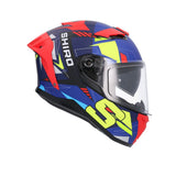 SHIRO CASCO ALPHA UPGRADE DARK AZUL MATE