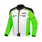 SHUA IMMORTAL JAQUETE DE MOTO TEXTIL HOMES GEL ANTRACITA NEGRE GEL VERDE NEGRE