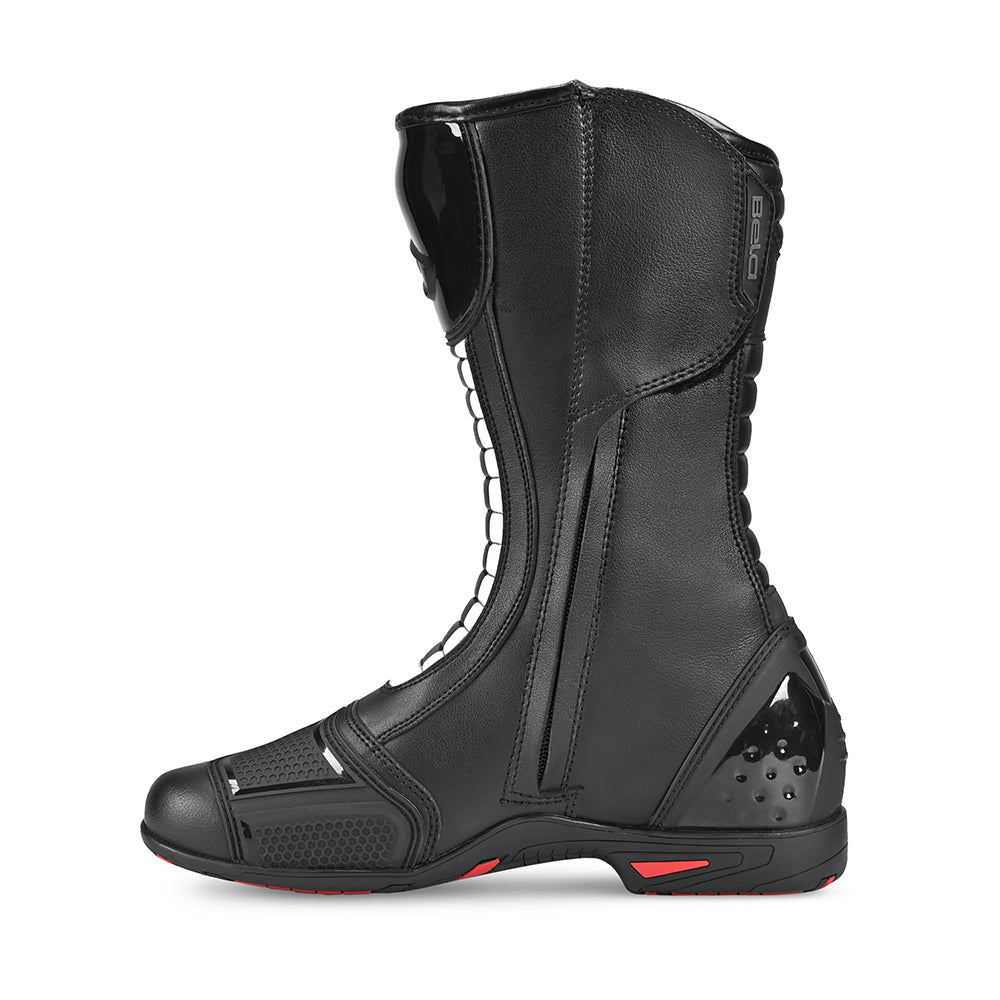 BELA - Botas Piel Strip Negro/Blanco - BOTAS