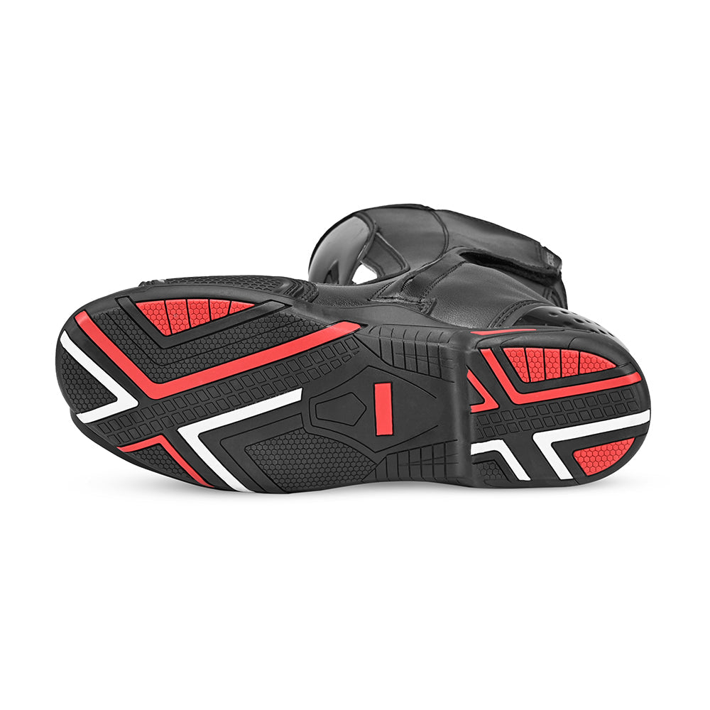 BELA - Botas Piel Strip Negro/Blanco - BOTAS