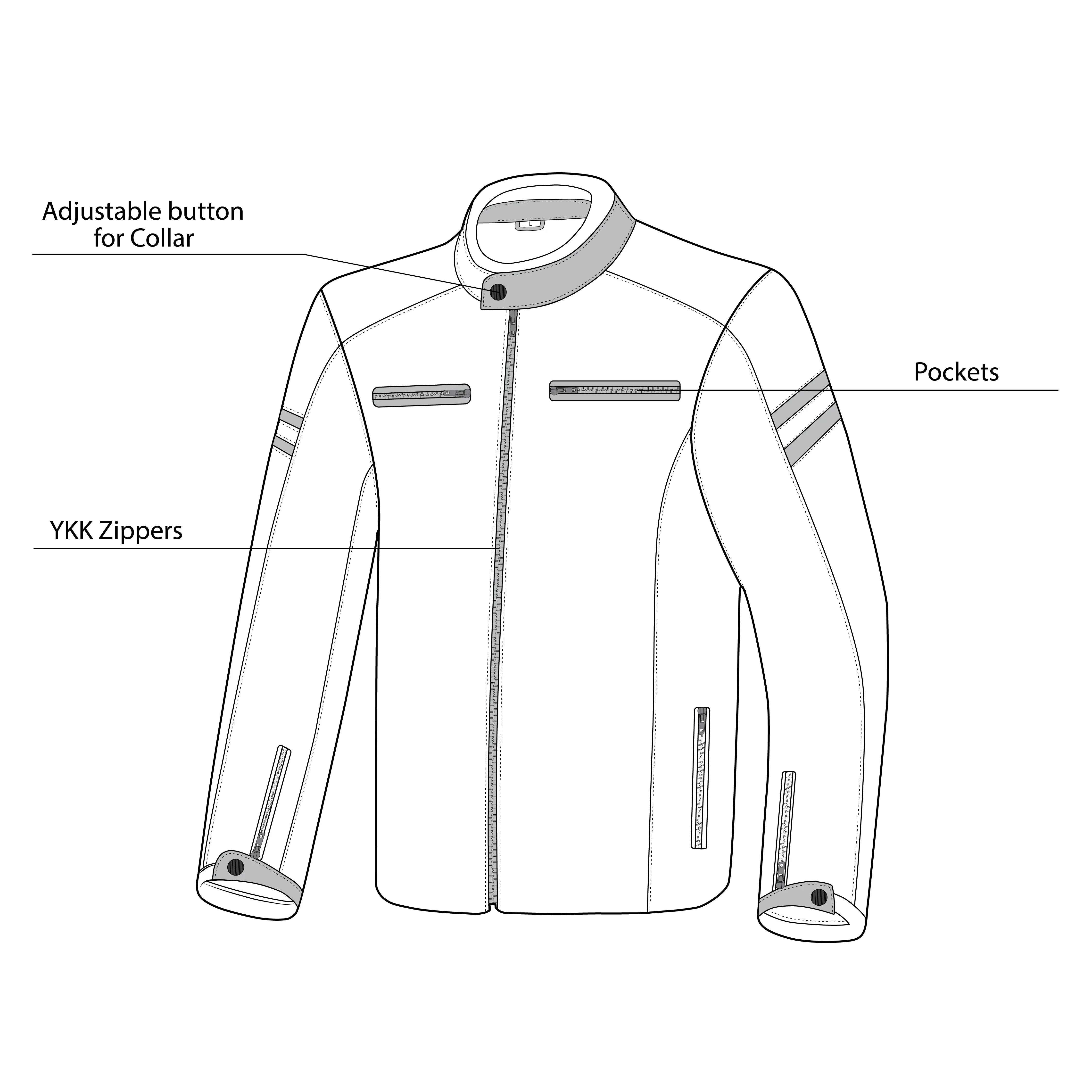 BELA - CHAQUETA PIEL STARK MARRON/BEIGE - SECURTEX MOTOR S.L (t/a MaximoMoto)