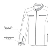 BELA - CHAQUETA PIEL STARK MARRON/BEIGE - SECURTEX MOTOR S.L (t/a MaximoMoto)