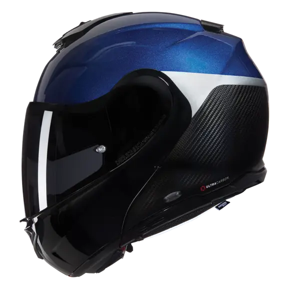 NOLAN X-1005 ULTRA CARBON VERNICIATURA SPECIALE 344 Modular Casco Azul Profundo