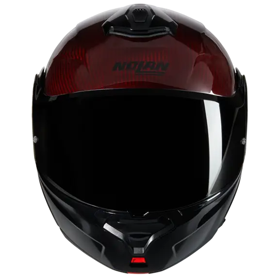 NOLAN X-1005 ULTRA CARBON LIQUIDO 326 modular Casco Rosso liquido