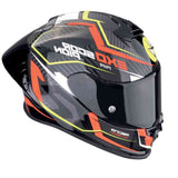 SCORPION EXO-R1 EVO AIR COUP INTEGRAL CACSO Negro Rojo Amarillo Neón