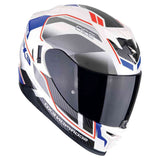 SCORPION EXO-520 EVO AIR LENA INTEGRAL CASCO Perla blanca-azul