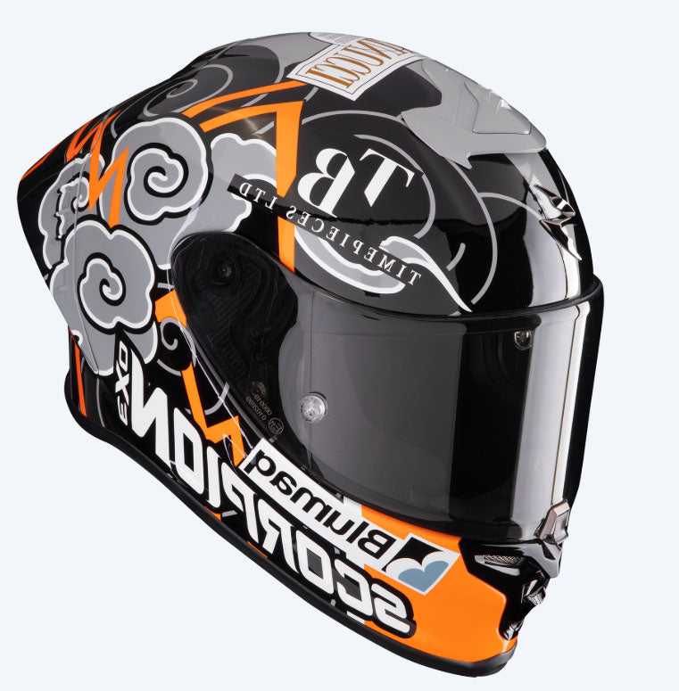 SCORPION EXO-R1 EVO AIR FIM RACING#1 Replica ARON 2024 INTEGRAL CASCO