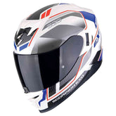 SCORPION EXO-520 EVO AIR LENA INTEGRAL CASCO Perla blanca-azul