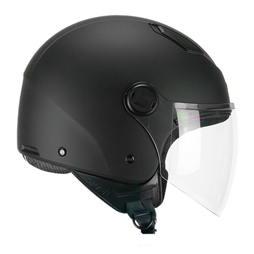 SKA-P 1LHA LUKE MONO Jet Casco Negro mate