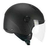 SKA-P 1LHA LUKE MONO Jet Casco Negro mate
