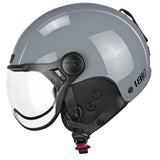 CGM 801A JET EBI MONO Abierto Casco Grigio - CASCO