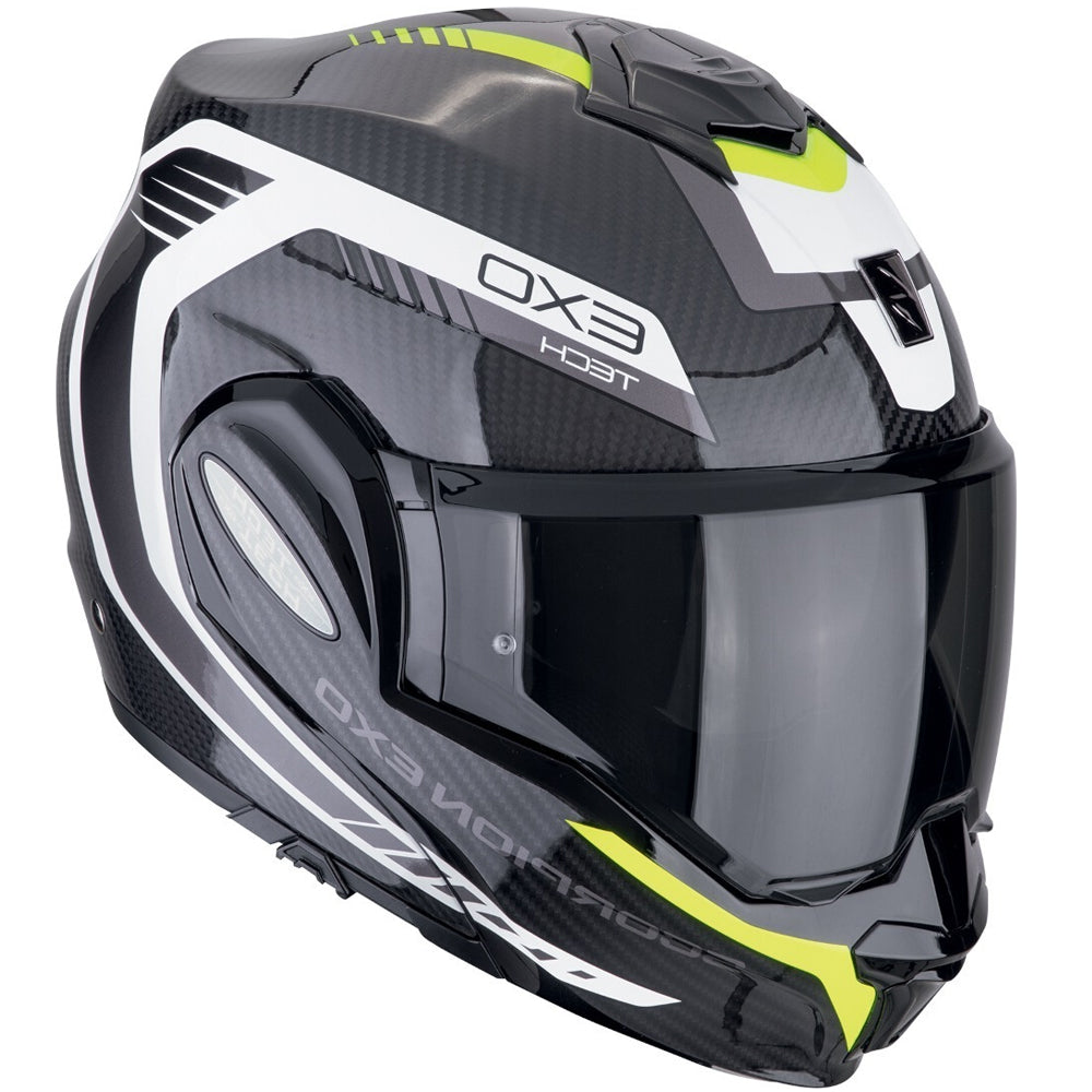 SCORPION EXO Tech Evo Carbon Cosy Turismo Casco Modular
