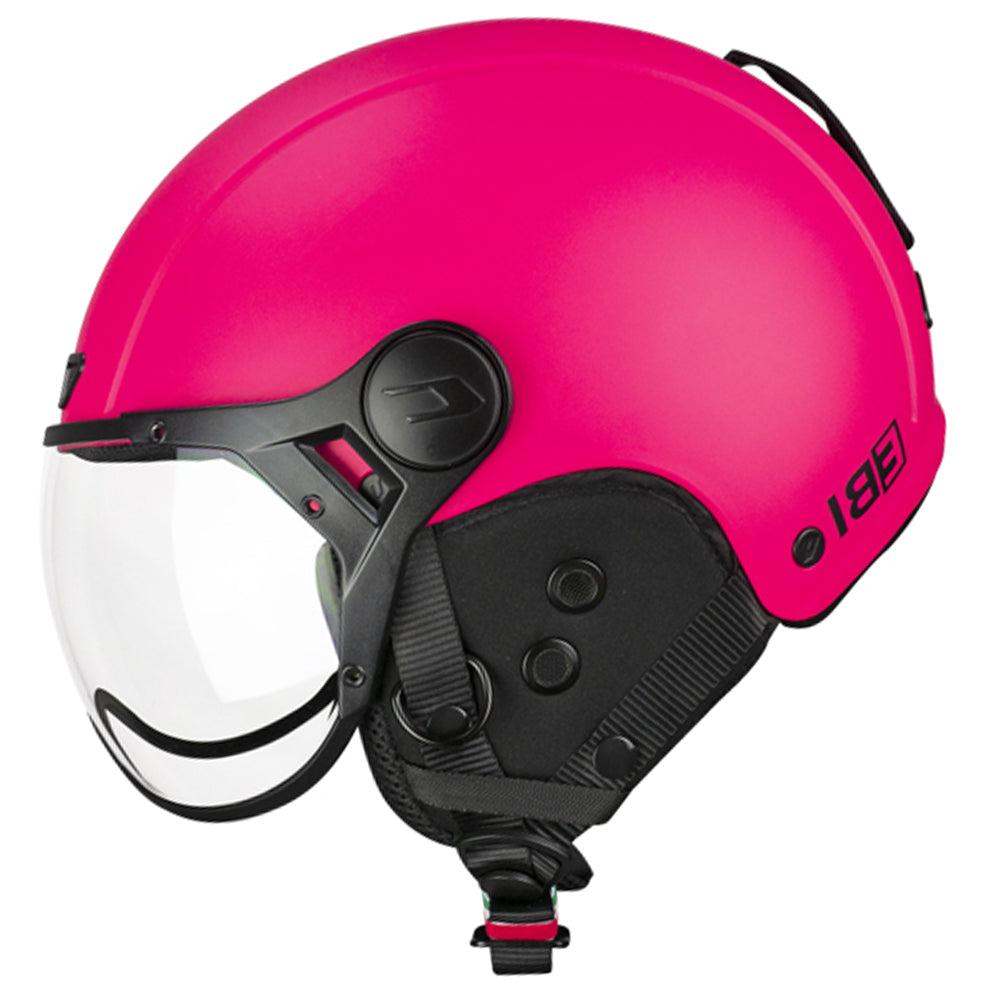 CGM 801A JET EBI MONO Abierto Casco Rosa Neón Mate - CASCO