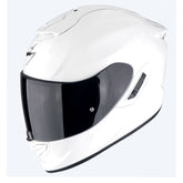 SCORPION EXO-1400 EVO AIR SOLID LIGERO CASCO BLANCO PREAL