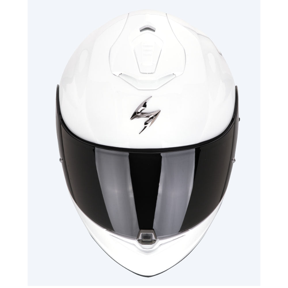 SCORPION EXO-1400 EVO AIR SOLID LIGERO CASCO BLANCO PREAL
