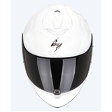 SCORPION EXO-1400 EVO AIR SOLID LIGERO CASCO BLANCO PREAL