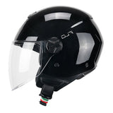 CGM 167A FLO MONO Abierto Jet Casco Negro