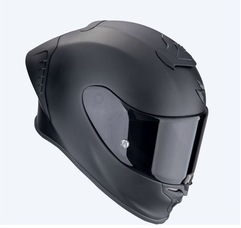 SCORPION EXO-R1 EVO AIR SOLID Integral Casco Negro Mate