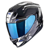 SCORPION EXO-520 EVO AIR RANKA INTEGRAL CASCO Negro-Blanco-Azul