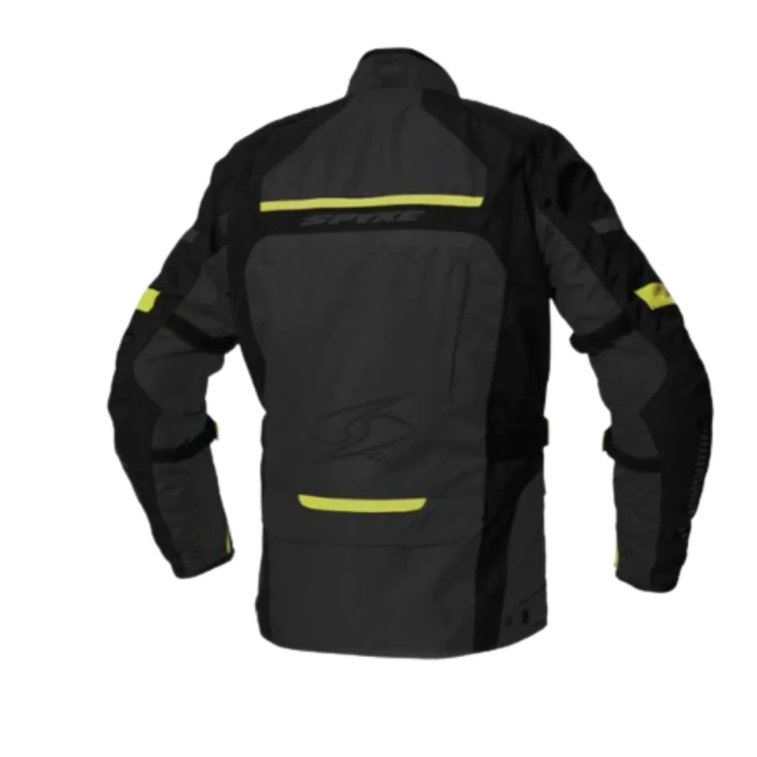 SPYKE Meridian Dry Techno Man Jacket Negro/Antra/Amarillo - SECURTEX MOTOR S.L (t/a MaximoMoto)