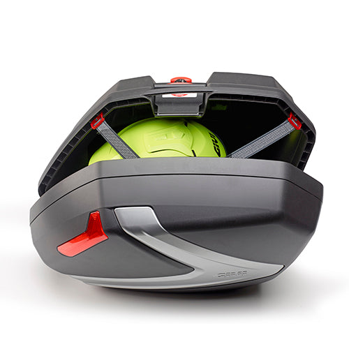 GIVI MKSIDE V37 MALETA LATERAL Reflector Rojo Plateado Mate 37LT - SECURTEX MOTOR S.L (t/a MaximoMoto)