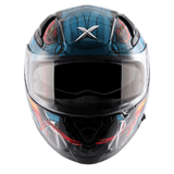 AXOR APEX VENOMOUS DV CASCO INTEGRAL DE MOTOCICLETA NEGRO_AZUL