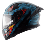 AXOR APEX VENOMOUS DV CASCO INTEGRAL DE MOTOCICLETA NEGRO_AZUL