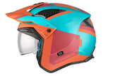 MT DISTRICT SV S ANALOG D24 CASCO ABERTO DE MOTO MATE