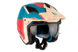 MT DISTRICT SV S ANALOG D7 CASCO ABERTO DE MOTO BRILLO