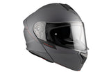 MT Genesis SV Solid A1 en titanio mate Casco modular para motocicleta - SECURTEX MOTOR S.L (t/a MaximoMoto)