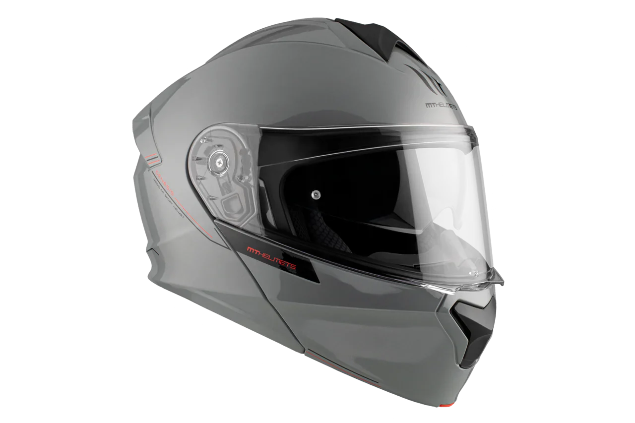 MT GENESIS SV SOLID A12 Gris Brillo - CASCO