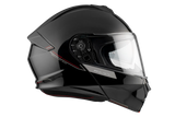 MT Genesis SV Solid A1 abatible, negro brillante Casco de motocicleta - SECURTEX MOTOR S.L (t/a MaximoMoto)