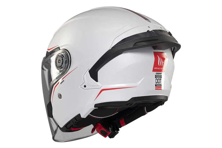 MT Helmets Cosmo SV Casco deportivo urbano para motociclismo - Helmet