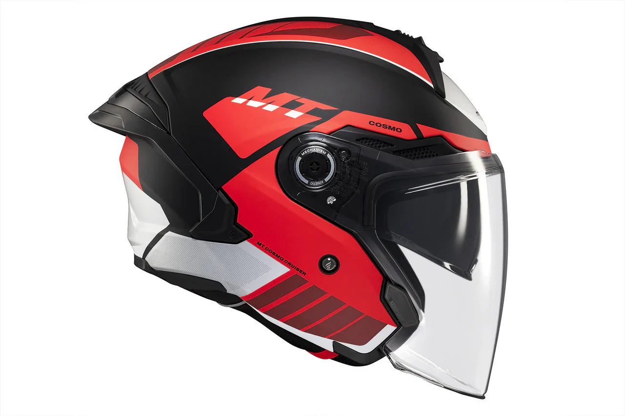 MT COSMO SV CRUISER B5 Matt Casco Abierto Urbano Para Moto - CASCO