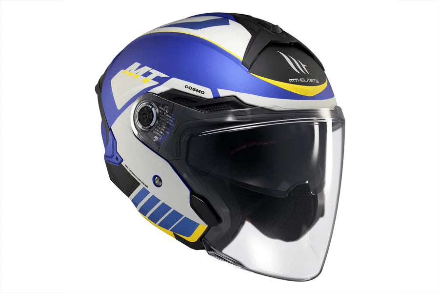 MT COSMO SV CRUISER C7 Casco Jet Para Moto De Turismo Urbano Mate - CASCO