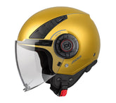 AXXIS OF513B METRO S SOLID A3 CASCO DE MOTO AMARILLO MATE