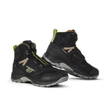 SEVENTYSD-BA7 STELVIO LOW Botas De Aventura Para Motocicleta Negro/Arena/Amarillo Fluor - BOTAS